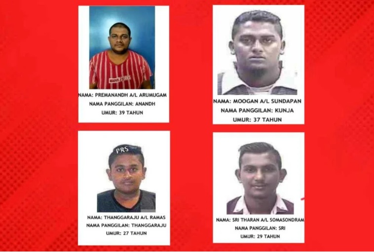 Police tracking four suspects related to machete attack in Triang