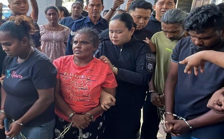 Mother among four family members charged with murder of eight-year-old girl