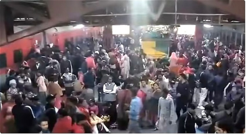 Stampede at New Delhi Railway Station leaves 15 dead ahead of Kumbh Mela