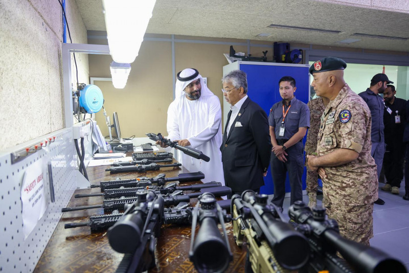 Agong visits two UAE advanced tech centres, manufacturing facilities