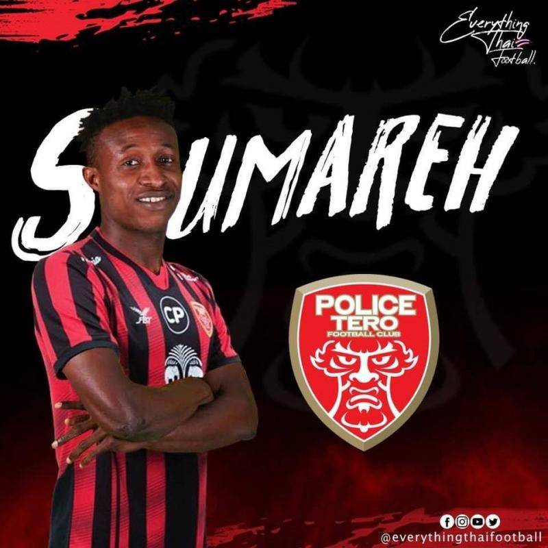 Mohamadou Sumareh plays for Thailand