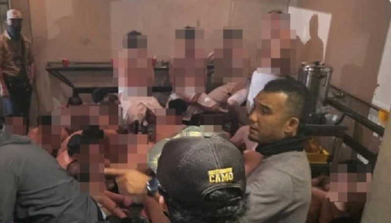 201 men including 17 civil servants arrested for engaging in illicit activities