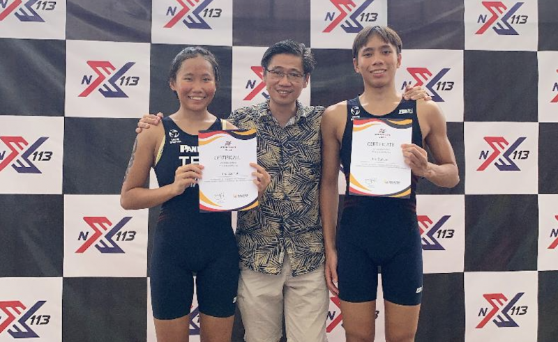 Siblings first M’sians to earn aquathlon SEA Games ticket