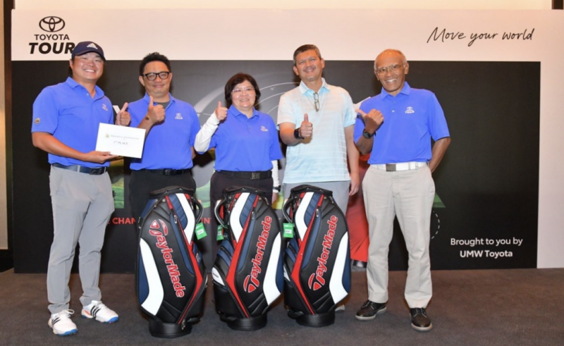 96 players tee off in Tun Ahmad Sarji Pro-Am Charity Golf tourney