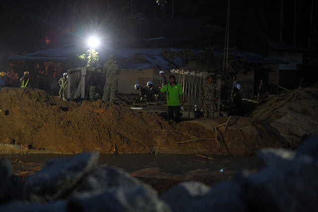 Baling floods: temporary bridge at Kg Iboi ready for use tomorrow