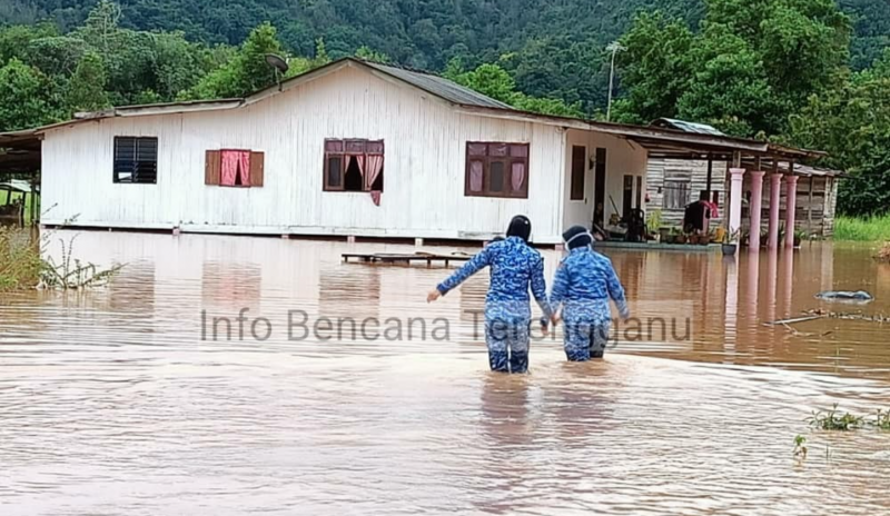 Terengganu's flood evacuees rise 