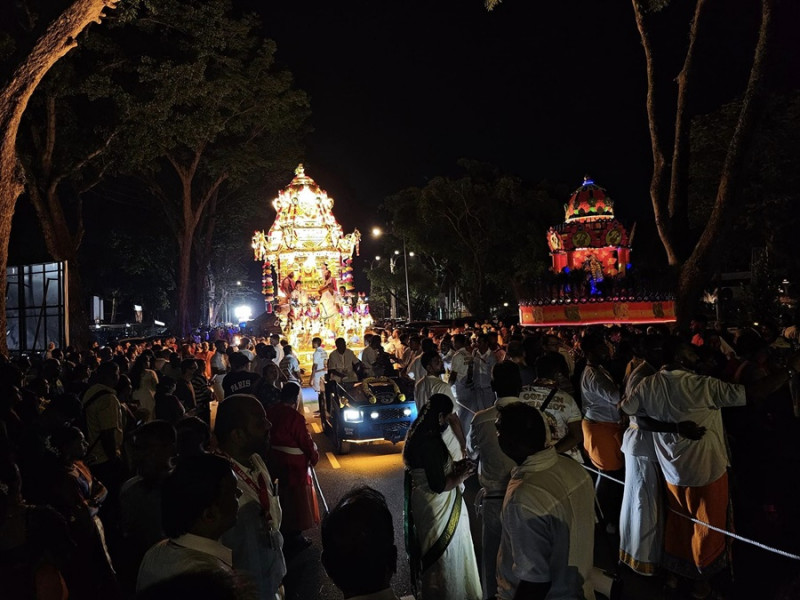 Devotees in Penang throng streets to fulfil religious vows