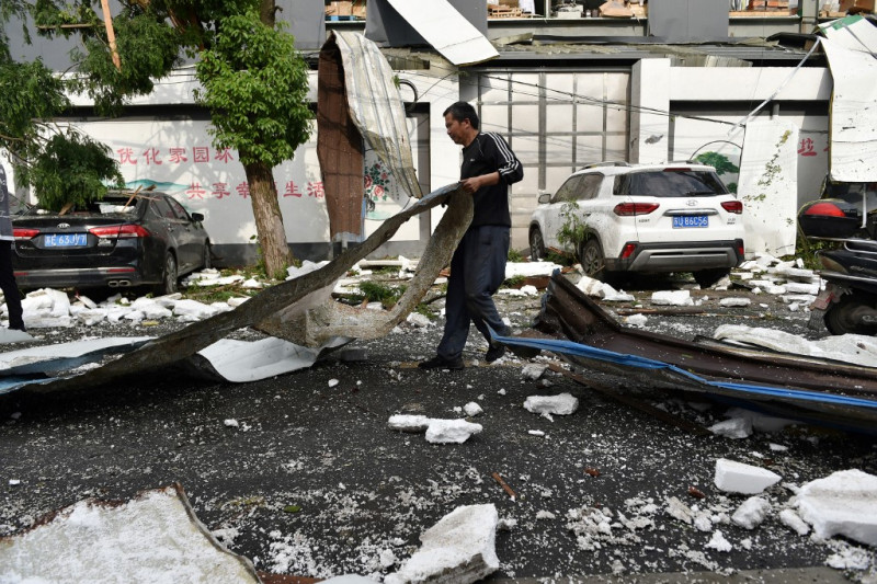 China hit by 2 tornadoes, at least 12 dead