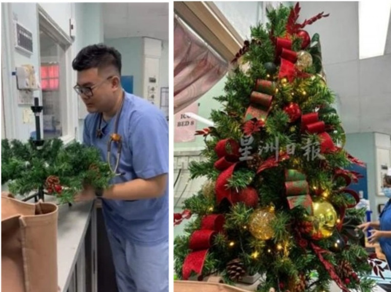 Muslim doctor in Miri decorates Christmas tree every year to spread joy and cheer