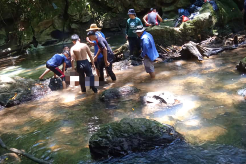 RMAF member drowns in Kampung Giam waterfall