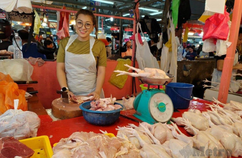 Chop, chop! Woman ditches office life for male-dominated butcher’s trade