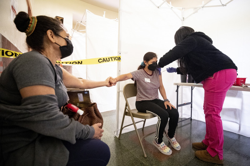 As US vaccine demand falls, states look to new solutions