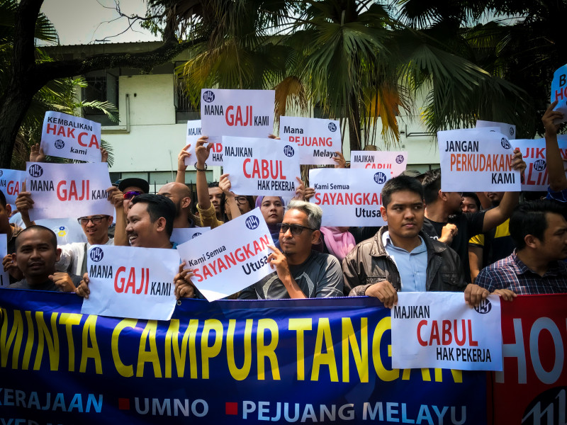 Ex-Utusan staff launch petition over unpaid salaries, EPF and IRB payments