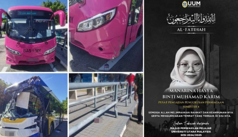 UUM student killed while waiting to board bus