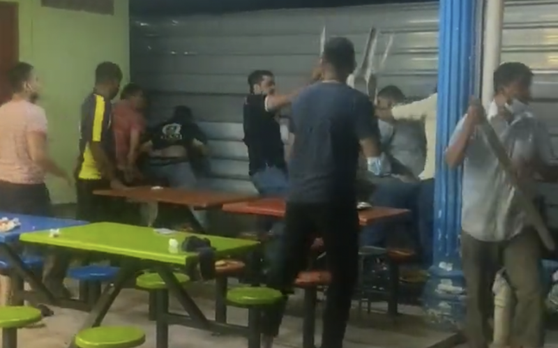 Vendors embroiled in brawl at famous Penang food court over ‘stolen’ customers