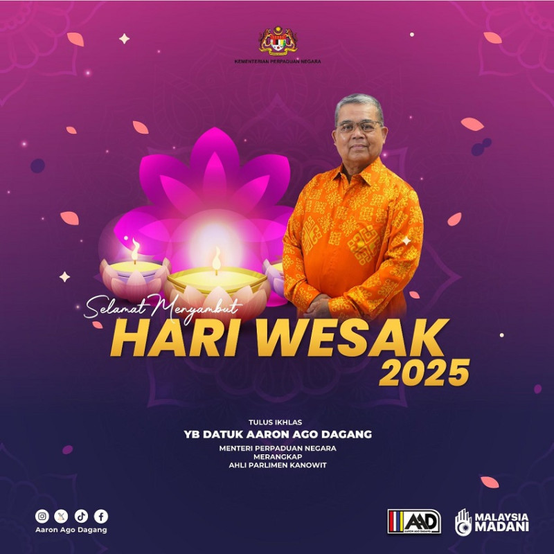 Wesak Day embodies values such as love, compassion and self-awareness - Aaron