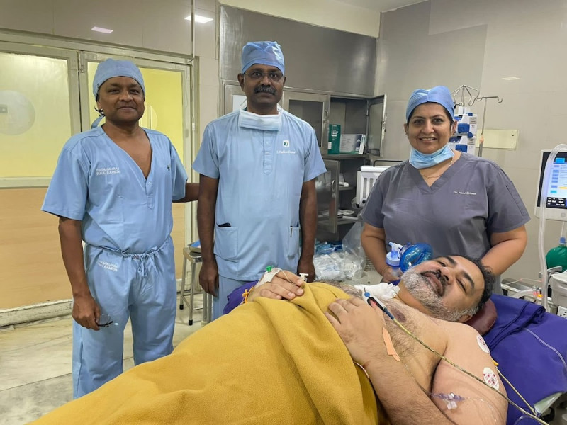 Entrepreneur and philanthropist Vinod Sekhar vows to make a difference after heart transplant