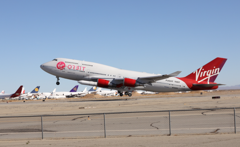 Branson’s Virgin Orbit reaches space for first time