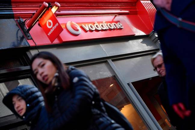 Vodafone floats phone towers unit in Frankfurt