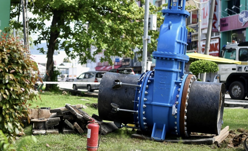 Warta Lama leaking valve repair works completed: Air Selangor