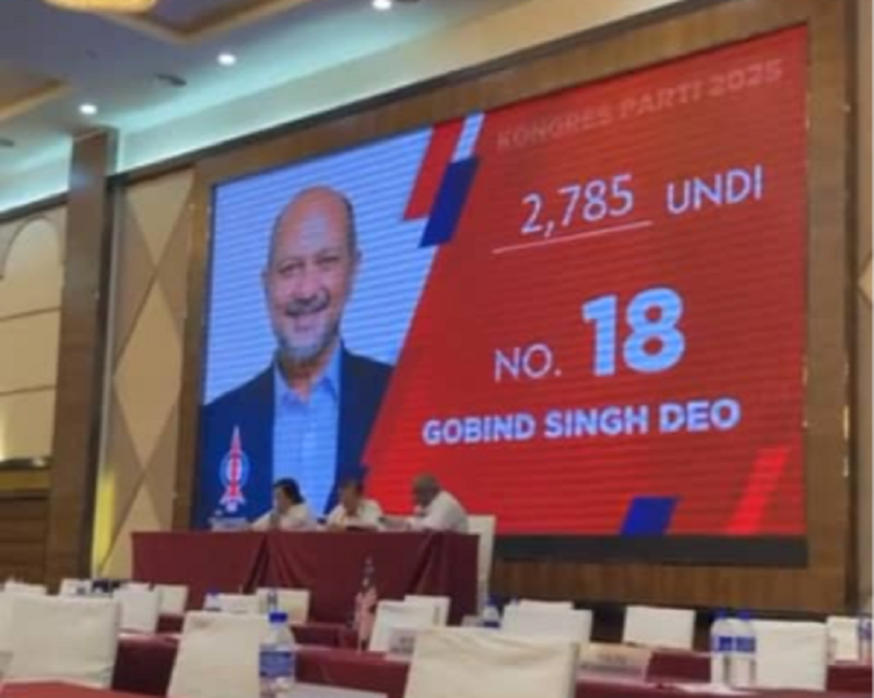 Gobind is new DAP chairman, Guan Eng as advisor (full list included)