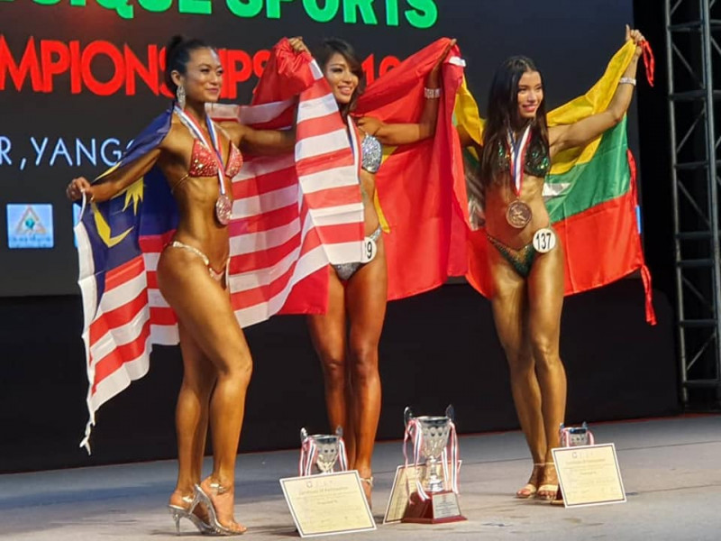 Women’s bodybuilding lacks muscle