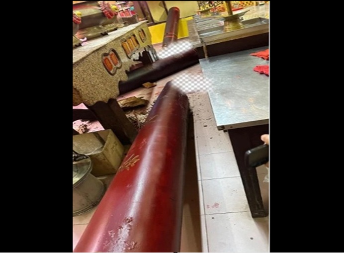 Teenage girl dies after wooden beam falls on her in temple