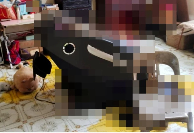 Man found dead on massage chair